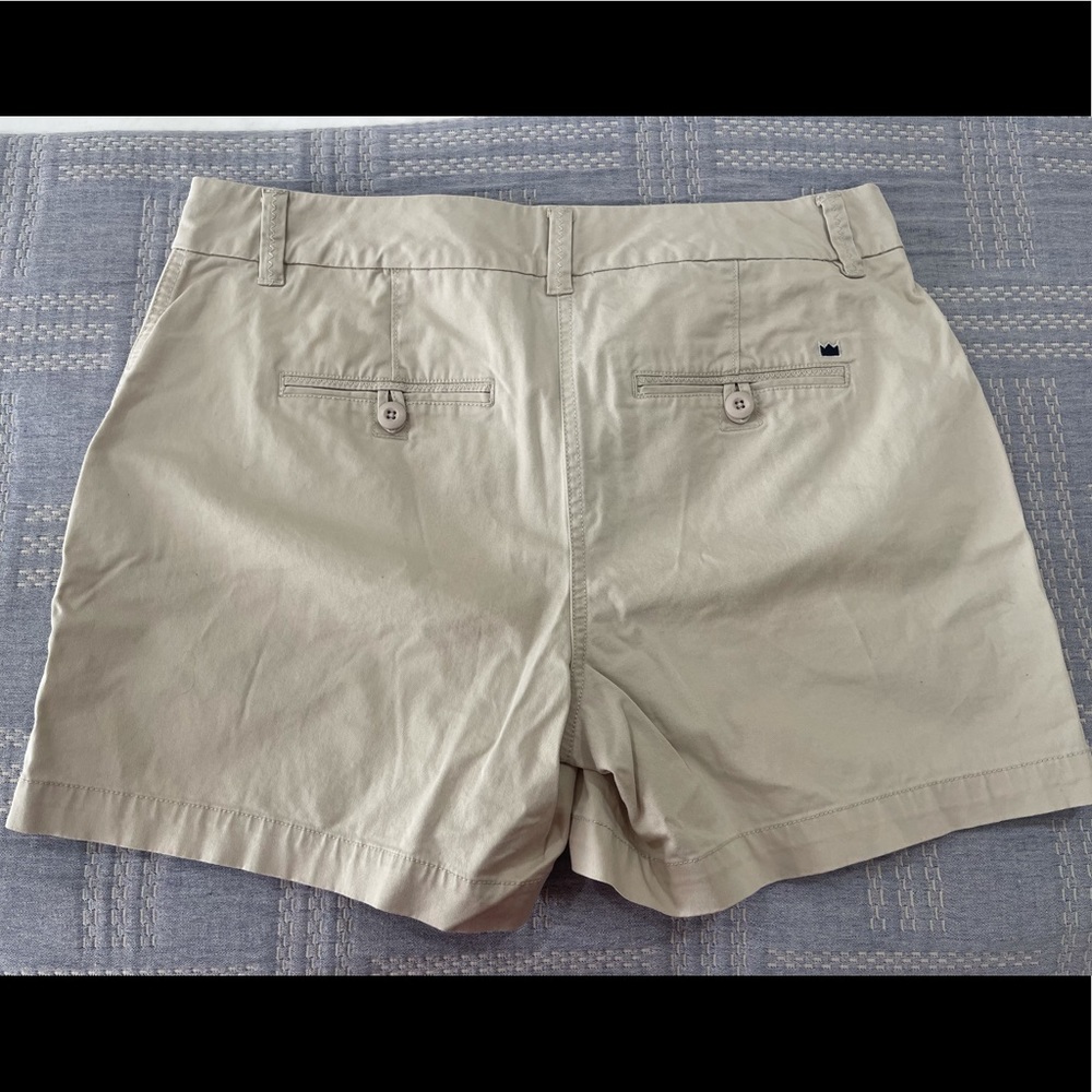 Crown and Ivy Khaki shorts.